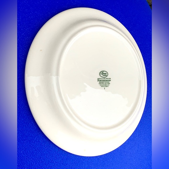 Vtg Discontinued Portmeirion Botanic Garden Treasure Flower Salad Plate - Picture 8 of 16